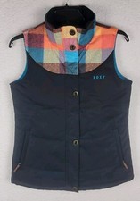 Roxy Long Slim Fit Insulated Women's Vest Size S New