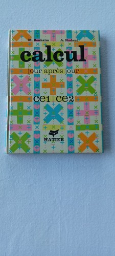 Manuel scolaire ancien calcul - manuel,