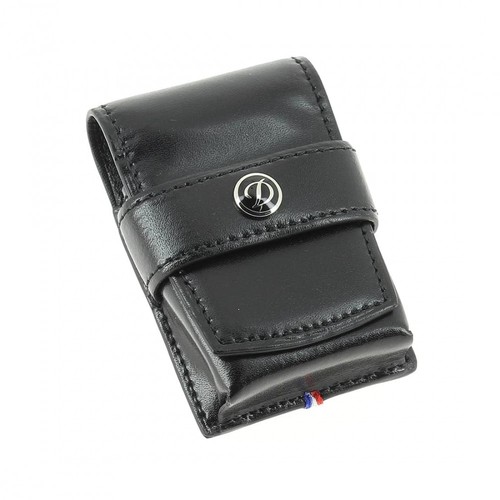 Etui cuir noir - etui, briquet