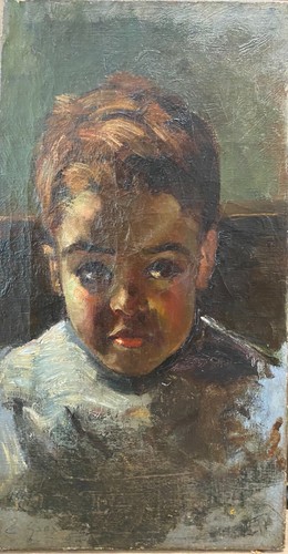 Antique swiss painting - swiss, edwin