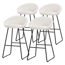 Set 4 tabourets de bar îlot
