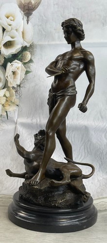 Figurine statue bronze - statue, en