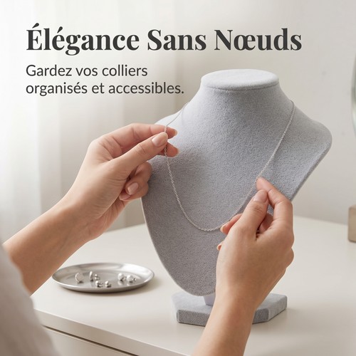 Présentoir bijoux velours
