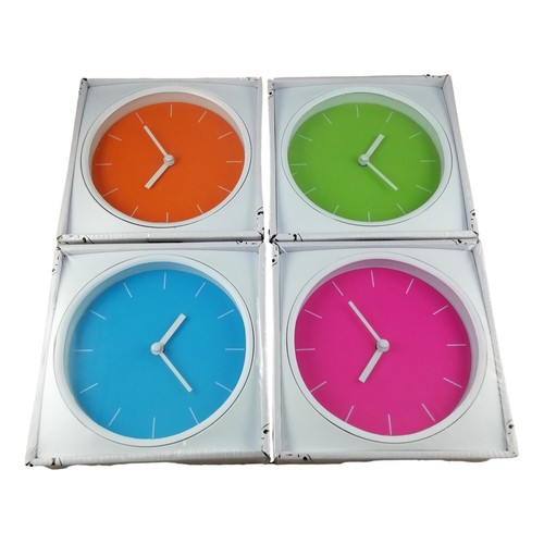 Horloge bicolore pendule cadre - bicolore,