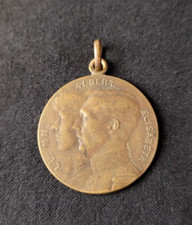 Médaille Belgique ALBERT ELISABETH Enfant du Soldat 1914 WW1 Belgian Medal