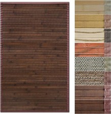 Tapis Bambou en Plusieurs Tailles pour Cuisine, Bain Et Intérieur Natte de