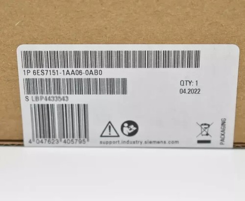 New siemens 6es7151 1aa06 0ab0 - new, 6es7151-1aa06-0ab0