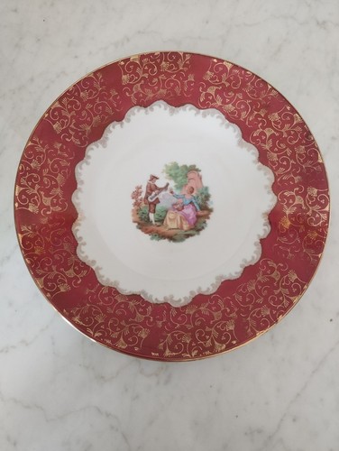 Limoges assiette décorative - assiette,