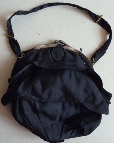 Sac avec fermoir argent massif - argent,