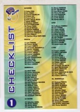 DS CARDS FRANCE FOOTBALL 99/2000 DIVISION 1 - CARDS OF YOUR CHOICE