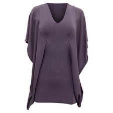 Rick Owens Tunic Blouse In Viscose Women Purple Size 42