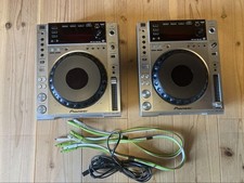 Pioneer DJ CDJ-850 Silver Pair Digital Turntable Multi Player Working Item