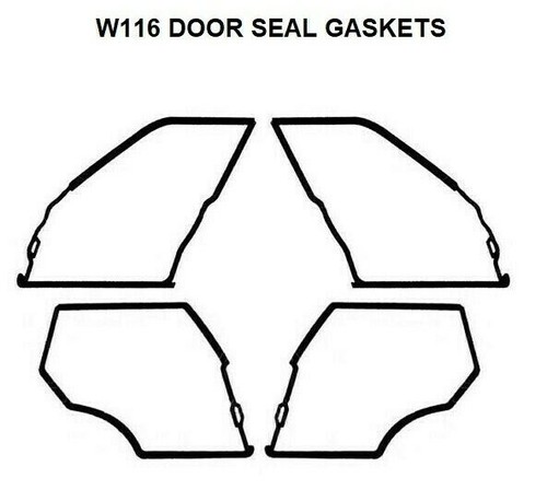Weatherstrip outer door seal - outer,