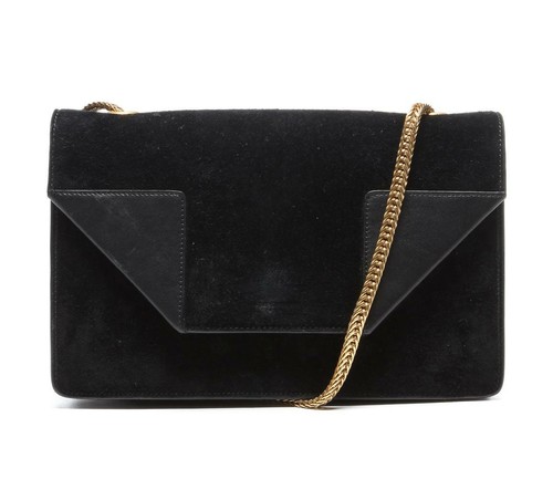 Saint laurent black suede - saint,