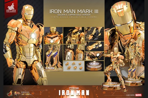 Iron man mark - mark, golden