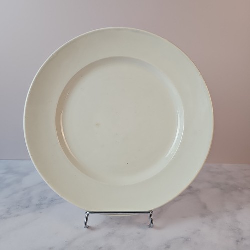 Plat rond faïence ancienne - plat,