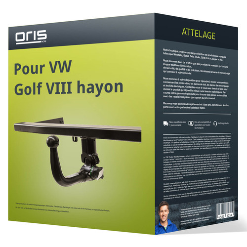 Attelage pour golf viii - pour,