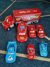 Lot 9 Voitures Cars Et 1 Camion Metal Et Plastique