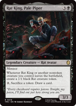 Magic mtg roi - des, rats