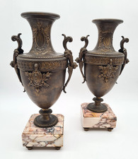 Ancienne paire cassolettes