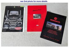(3)Vintage RC Semi-Truck WEDICO Catalogue Brochure w/US price List Peterbilt etc
