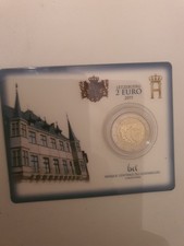 2€ commemorative Luxembourg 2011, coincard,50°ani.du Grand Duc Jean comme...
