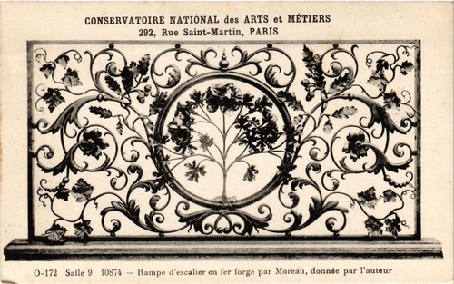 Cpa paris cnam - cnam, rampe