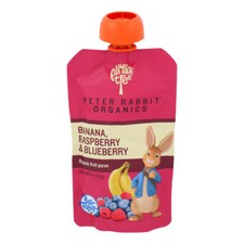 Purée De Banane Et De Myrtille Raspb Erry 4 Oz (Caisse De 10) Par Peter Rabbit