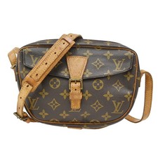 LOUIS VUITTON Jeune Fille PM Shoulder Bag Monogram Leather Brown M51227 36TA095