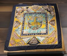 RARE VINTAGE HERMES Silk Scarf