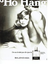 Publicité Advertising 078  1978   eau toilette HO Hang  after shave  Balenciaga