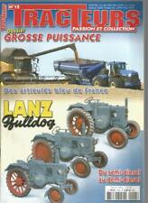 TRACTEURS N°15 LANZ / DOSSIER GROSSE PUISSANCE / ARTICULES "BLEU DE FRANCE"