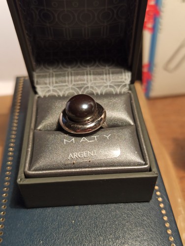 Bague argent massif - en, 925