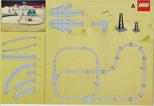 Lego train rails chemin - train,