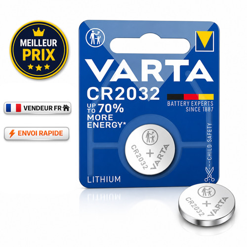 Pile cr2032 lithium varta - pile,
