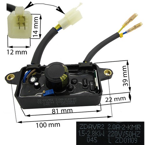 Carte régulateur tension - régulateur,
