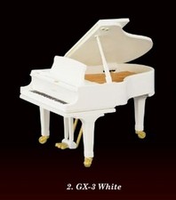 Kawai Miniature Collection Grand Piano GX-3 White  Kenelephant Japan 2023