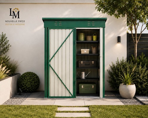 Abri jardin métal - abri,