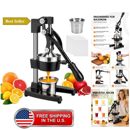 Professional hand press juicer - professional,