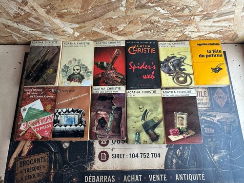 Agatha christie lot 11 - agatha,
