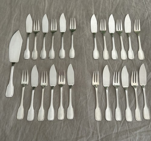 Service couverts poisson - service,