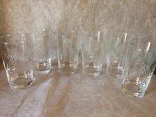 6 verres chopes hautes soda