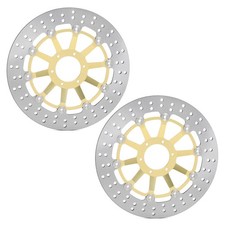 pr Honda GL1500 Valkyrie 1997-2003 GL1800 VFR800F 2x Disques de frein avant Rond