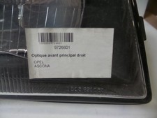 Optique avant principal droit