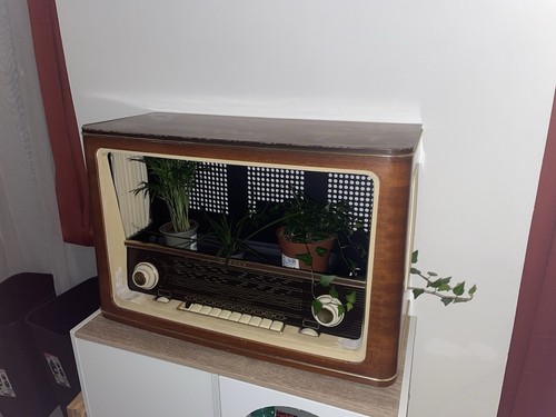 Ancien poste radio vintage - de,