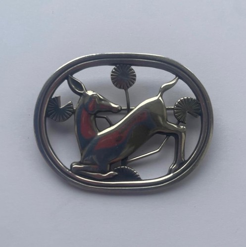Georg jensen deer brooch - georg,
