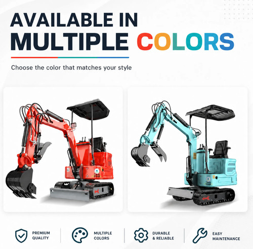 New ton mini excavator - new,