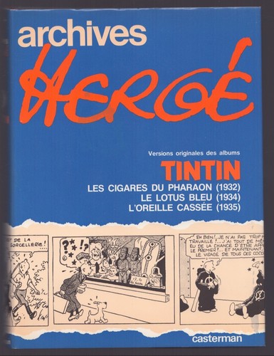 Herge archives tintin - herge, n°3