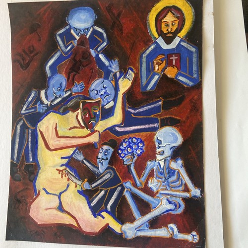 Watercolor funeral wedding - , 42