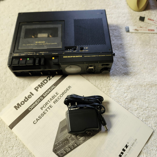 Clean rebuilt marantz pmd222 - marantz,